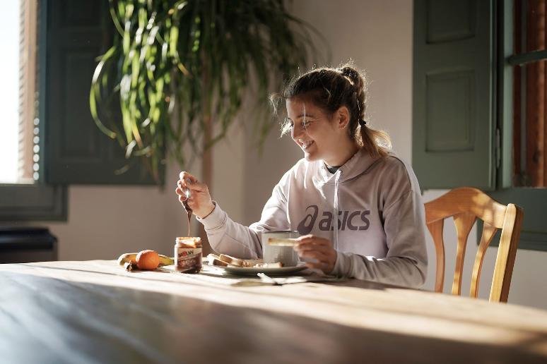 Sarah Alonso athlète Baouw et la pâte à tartiner protéinée