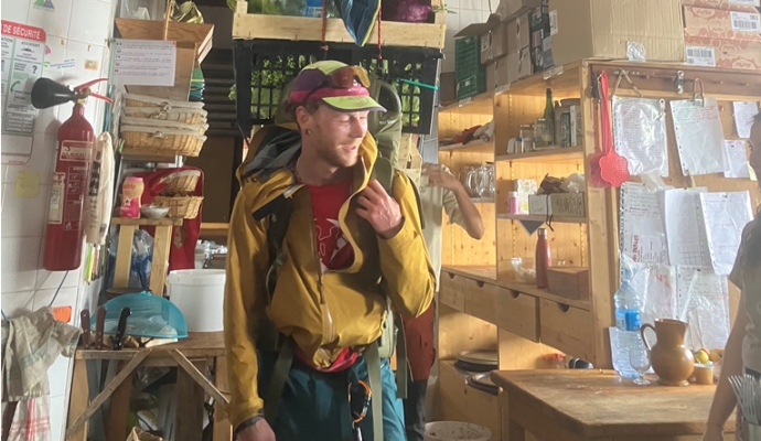 Noé Pennetier et ravitaillement