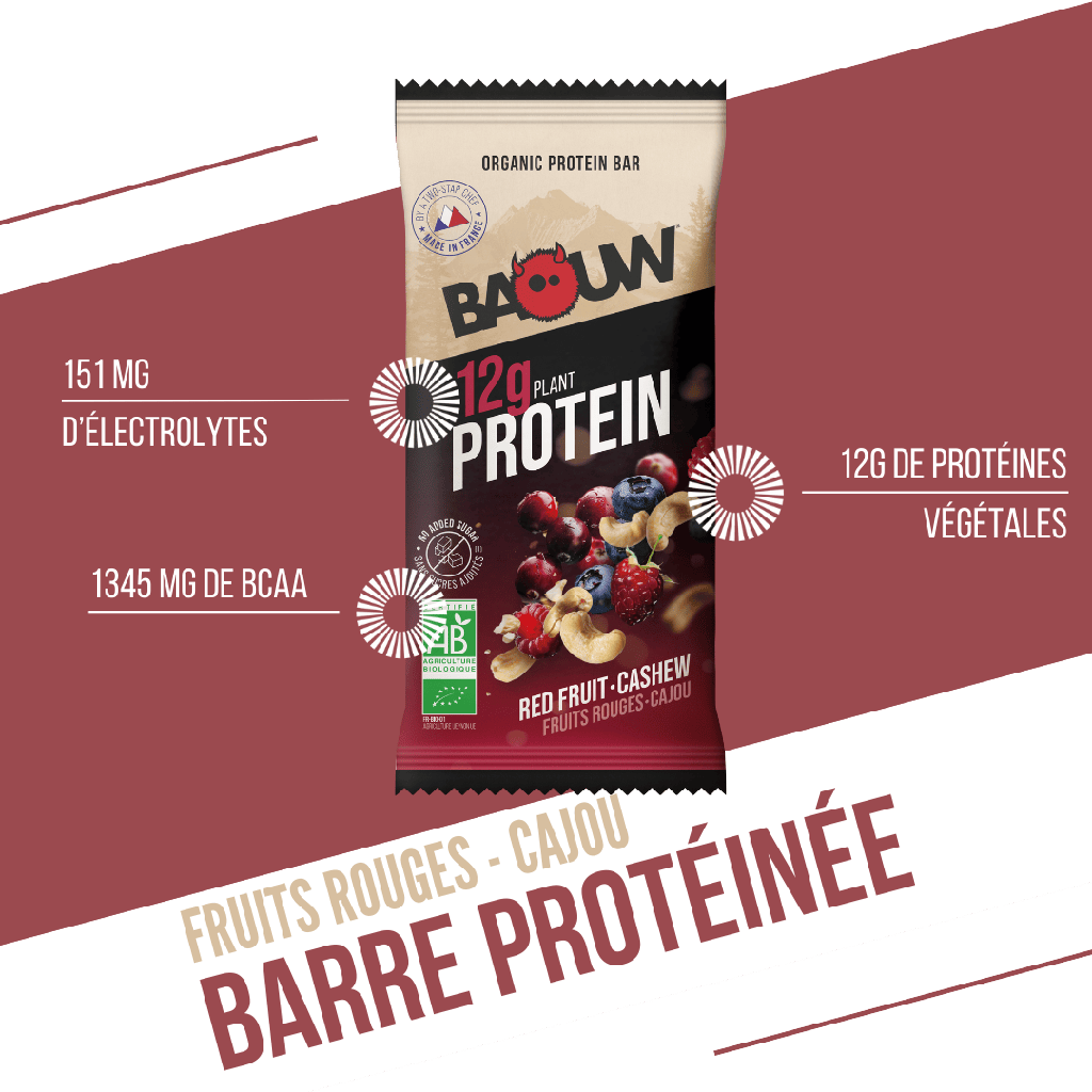 PROTÉINÉE / FRUITS ROUGES - CAJOU