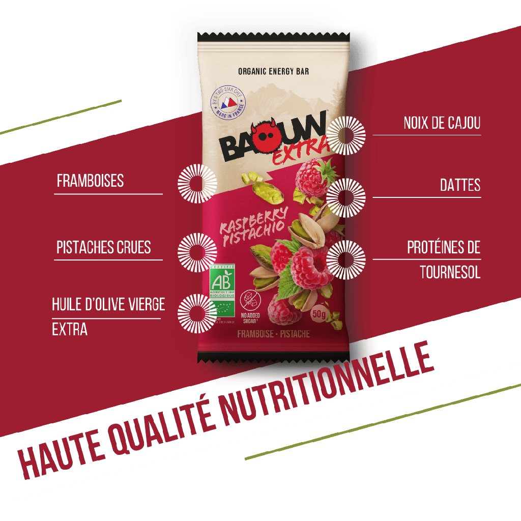EXTRA / FRAMBOISE - PISTACHE