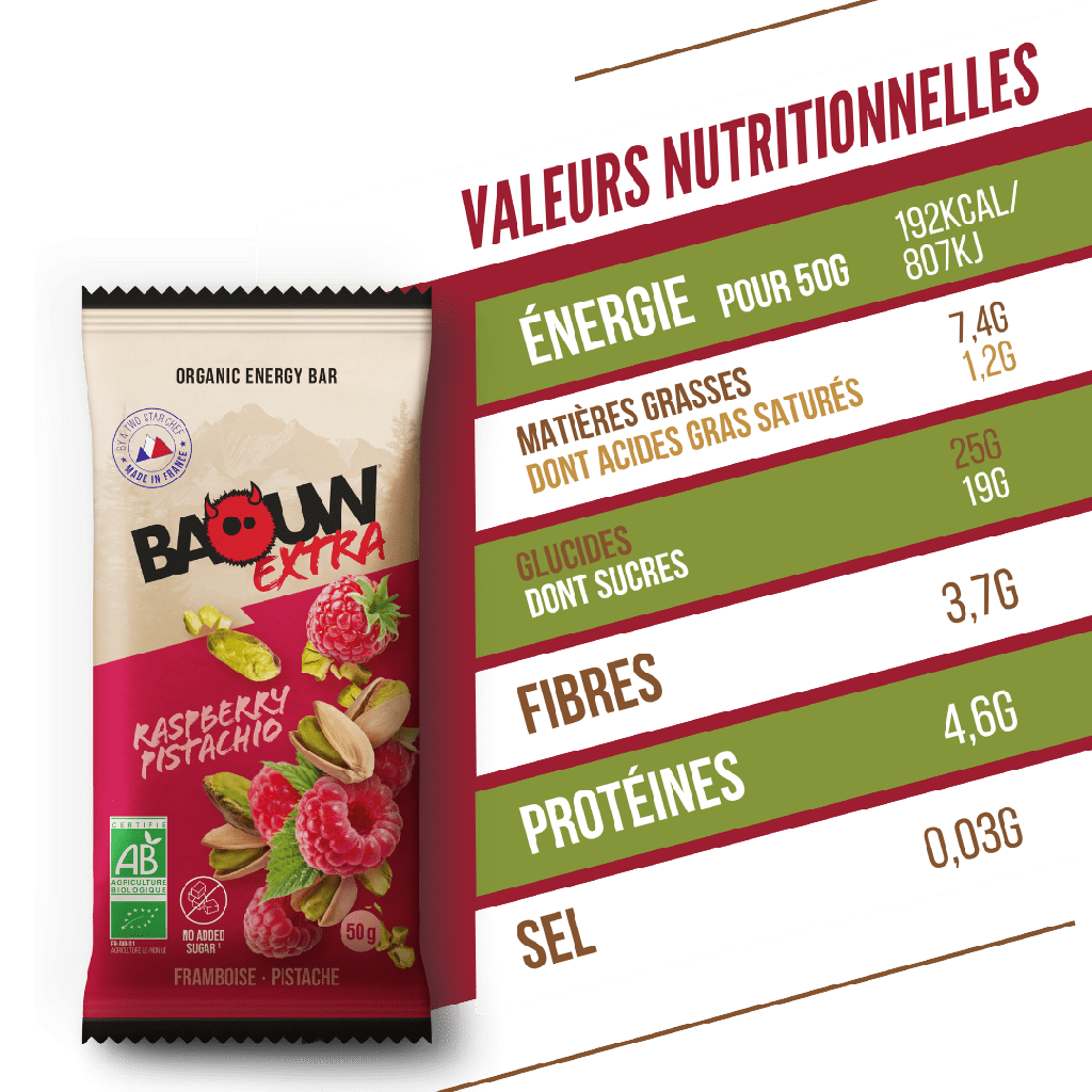 EXTRA / Framboise - Pistache
