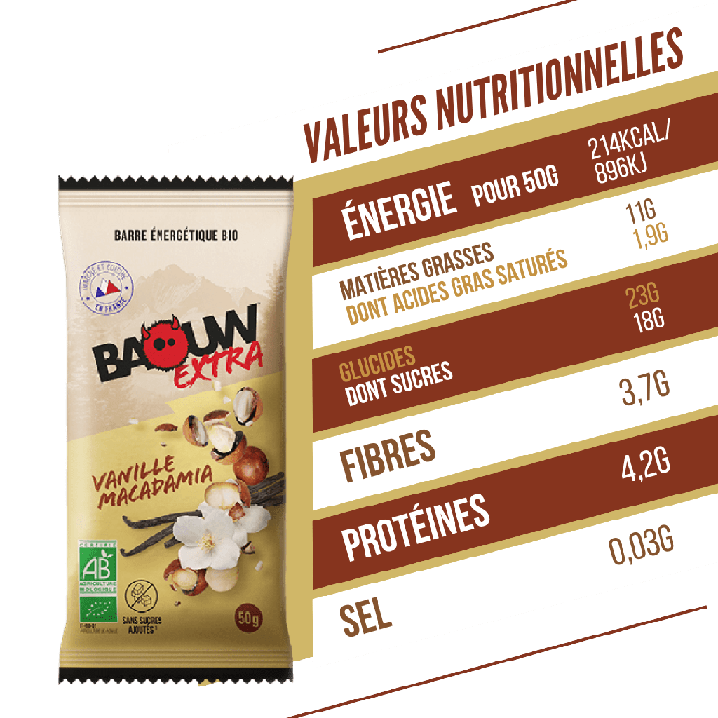 EXTRA / VANILLE - MACADAMIA